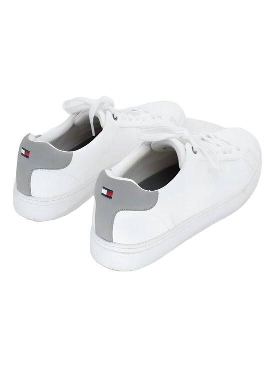 Tommy Hilfiger Men\'s Idris Fashion Athletic Casual Sneakers White/Gray US 11 main image 5